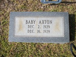 Infant “Baby” Axton 
