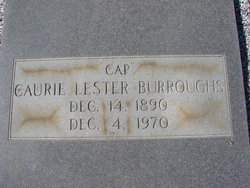 Caurie Lester “Cap” Burroughs 