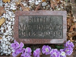 Ruth L. <I>Landaw</I> Mazurkiewicz 