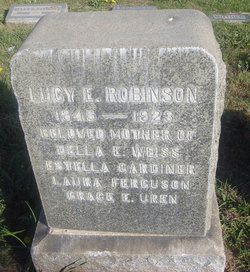 Lucy E. <I>Blye</I> Robinson 