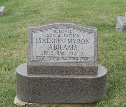 Isadore Myron Abrams 