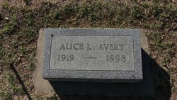 Alice L Avery 