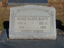 Marie <I>Nader</I> Barth 
