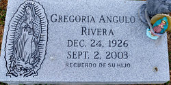 Gregoria <I>Angulo</I> Rivera 