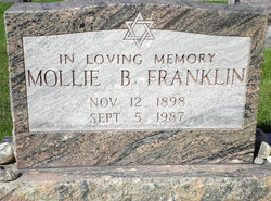 Mollie B <I>Frieburg</I> Franklin 
