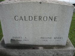 Pauline Maud <I>Myers</I> Calderone 