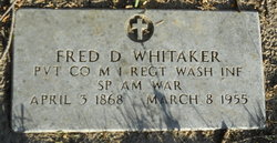 PVT Fred D. Whitaker 