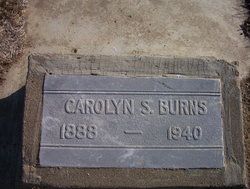 Carolyn S <I>Cockran</I> Burns 
