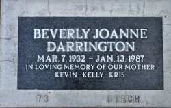 Beverly Joanne <I>Young</I> Darrington 