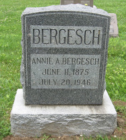 Anna A <I>Rosdorf</I> Bergesch 