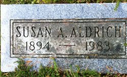 Susan A. <I>Hinman</I> Aldrich 