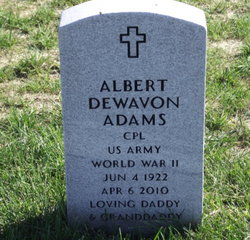 Albert Dewavon Adams 