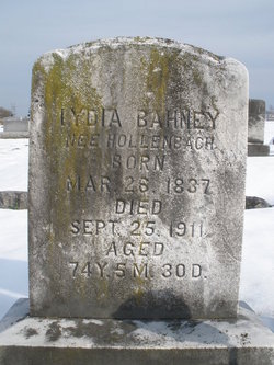 Lydia <I>Hollenbach</I> Bahney 