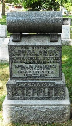 Emelie Anna <I>Menges</I> Steppler 
