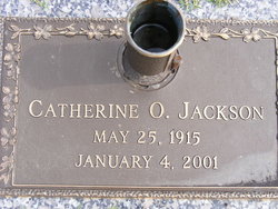 Catherine O Jackson 