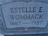 Estelle E <I>Syfrett</I> Wommack 