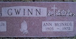 Ann <I>McInroe</I> Gwinn 