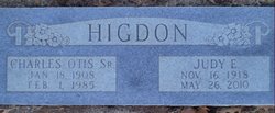 Judy E Higdon 