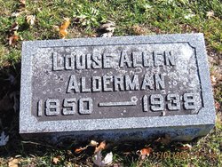 Louise <I>Allen</I> Alderman 