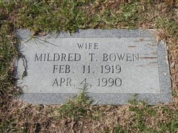 Mildred Manning <I>Taylor</I> Bowen 