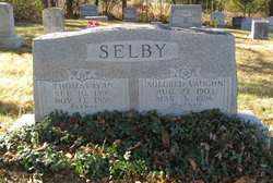Mossie Mildred <I>Vaughn</I> Selby 
