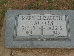 Mary Elizabeth Jacobs 