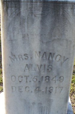 Mrs Nancy <I>Strickland</I> Alvis 