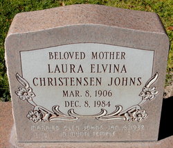 Laura Elvina <I>Christensen</I> Johns 