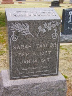 Sarah <I>Scott</I> Taylor 