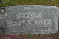 Paul D Henry 
