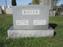 Alice E <I>Clough</I> Boyer 