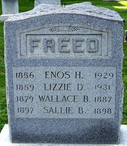 Lizzie D. <I>Benner</I> Freed 