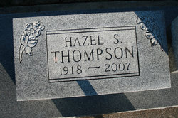 Hazel S. <I>Schaaf</I> Thompson 