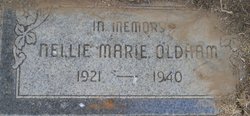 Nellie Marie <I>Creekmore</I> Oldham 