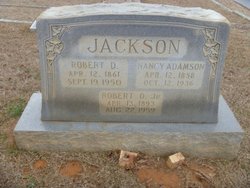 Mary Nancy <I>Adamson</I> Jackson 