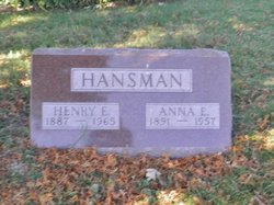 Anna E <I>Lorenz</I> Hansman 