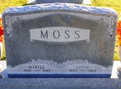 Myrtle <I>Cooper</I> Moss 