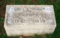 Elmira Adelaide <I>Simmons</I> Attick 