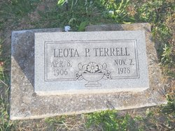 Leota Pearl <I>Clemons</I> Terrell 