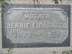 Jennie E <I>Moore</I> Barnard 