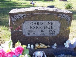 Christine <I>Salyer</I> Eskridge 