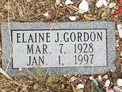 Elaine Jean <I>Fritz</I> Gordon 