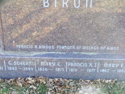 Francis X. Biron I