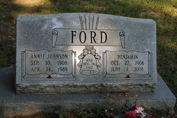 Annie <I>Johnson</I> Ford 