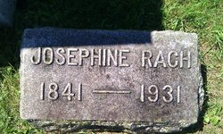 Josephine Virginia <I>DeVille</I> Rach 