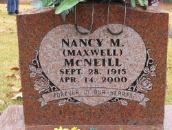 Nancy M. <I>Maxwell</I> McNeill 