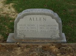 Sallie <I>Henry</I> Allen 