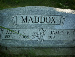 Adele Catharine <I>Wadel</I> Maddox 