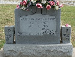 Marslean Altha “Marcie” <I>Sparks</I> Pearson 
