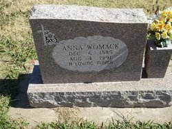 Anna J “Annie” <I>Briggs</I> Womack 